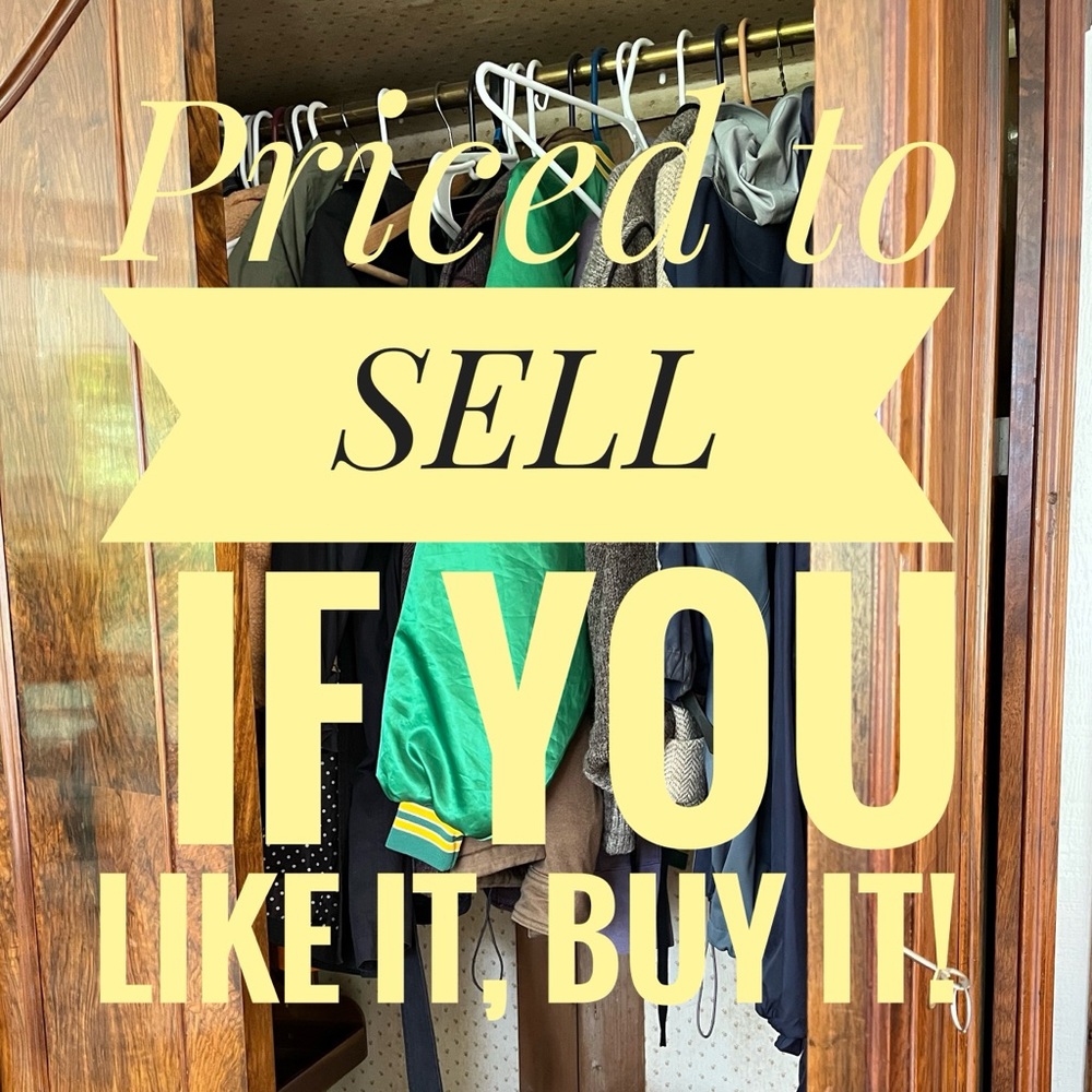 ITEMS DISAPPEAR 9/9 unsold pieces will be donated before I move! BUY NOW